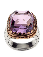 Ringe Laurent Gandini Dame in Silber Prasiolite 02-PRINCESSE